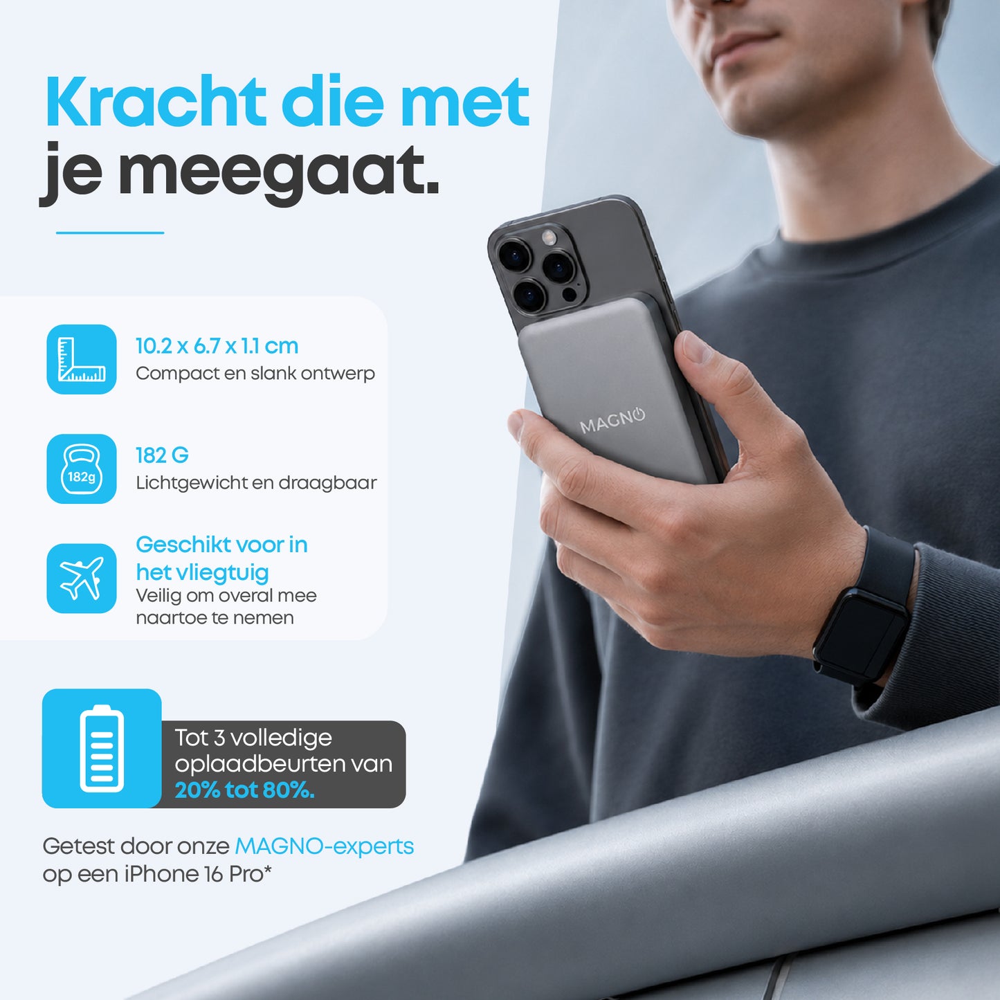 MAGNO MX10 Qi2 Powerbank