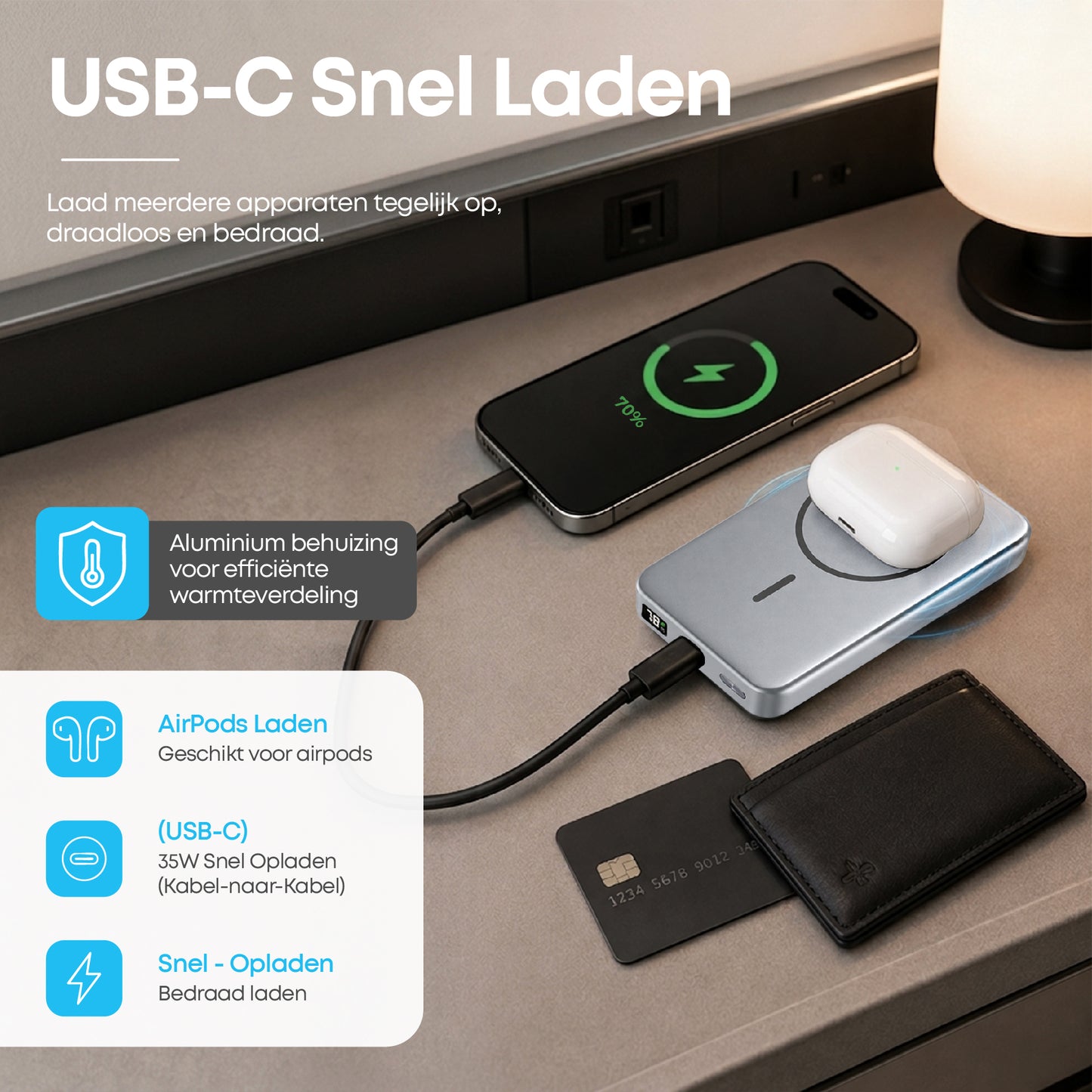 MAGNO MX10 Qi2 Powerbank